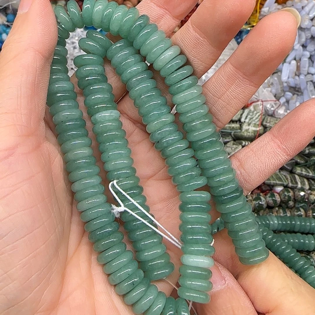 玛瑙/玉髓合金珠宝半成品东陵玉10mm一条
