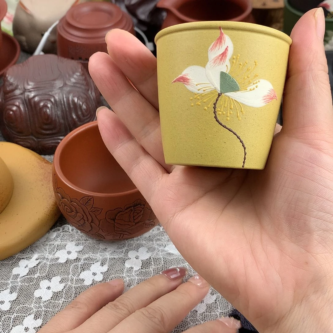 茶杯紫砂高端主人杯