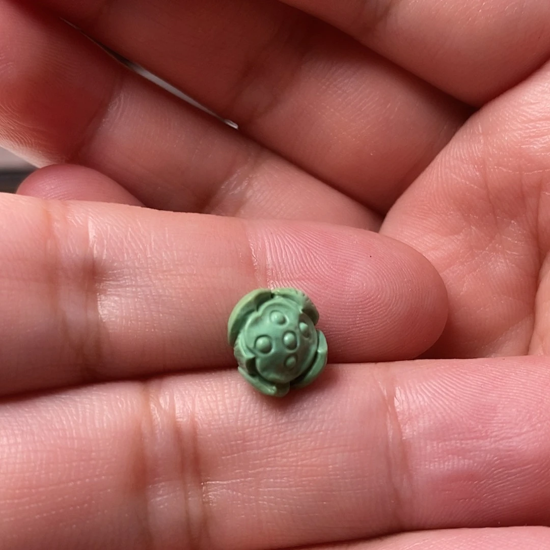 绿松石未镶嵌莲蓬