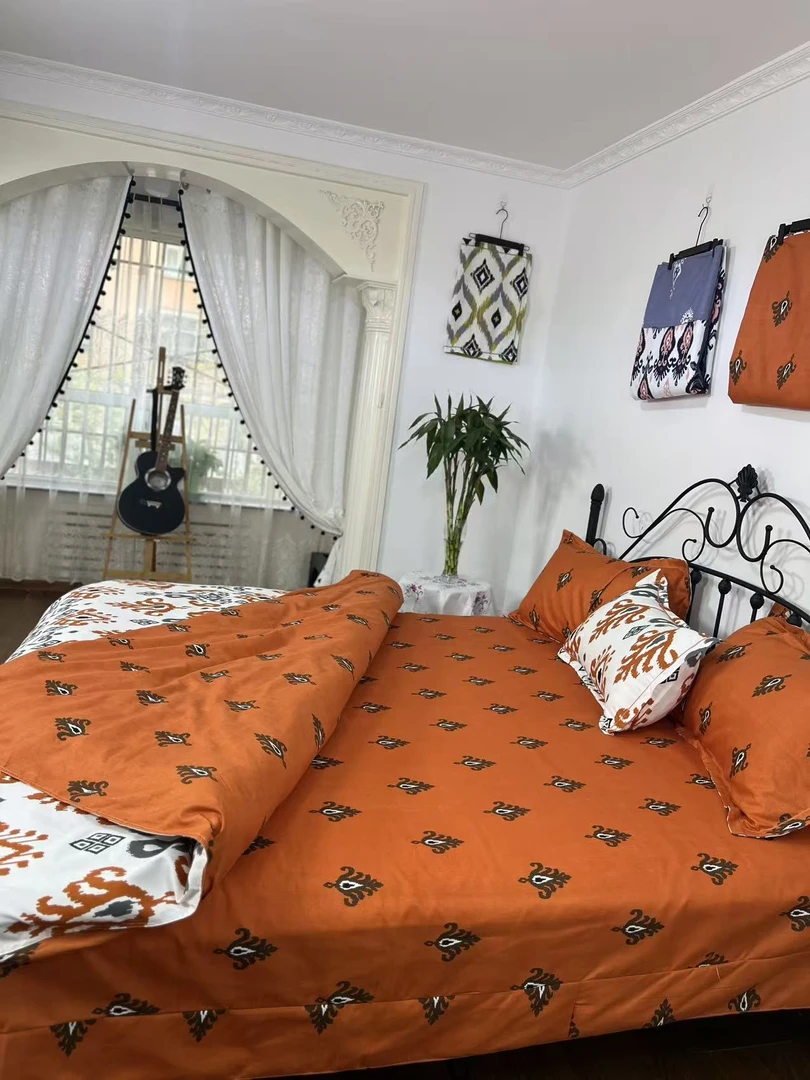 【新疆包邮】atlas kox karwat yuruxliki艾德莱斯双人床四件套美观