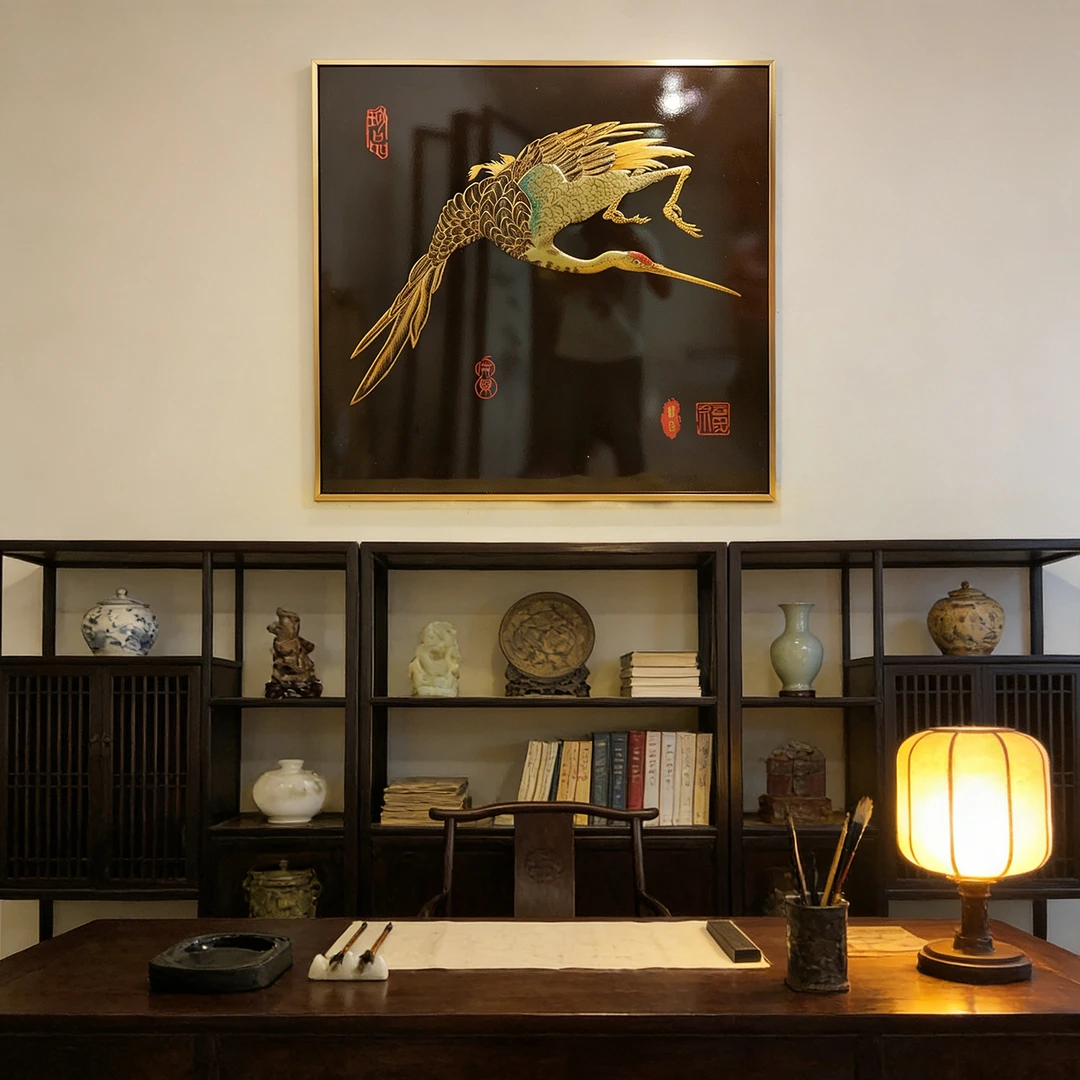 【本尼家】TS362装饰挂画高80*宽80cm