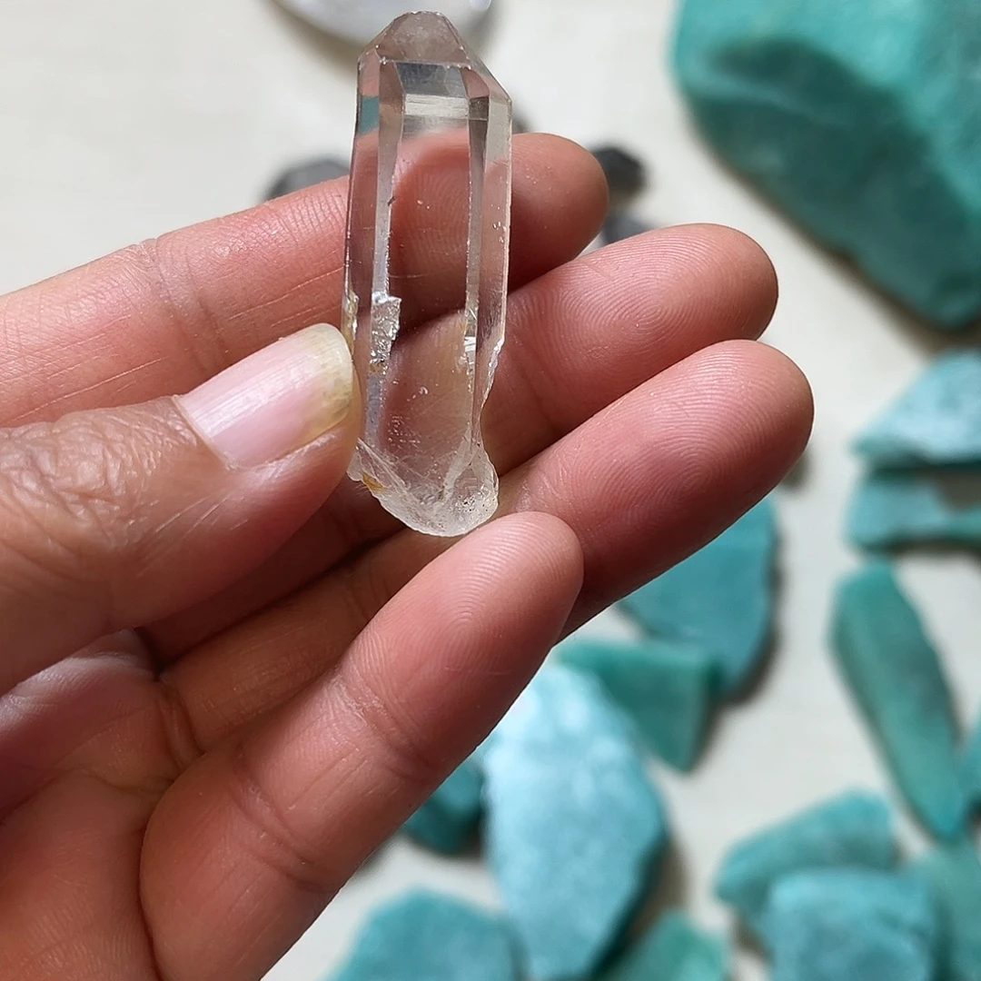 水晶珠宝半成品未镶嵌