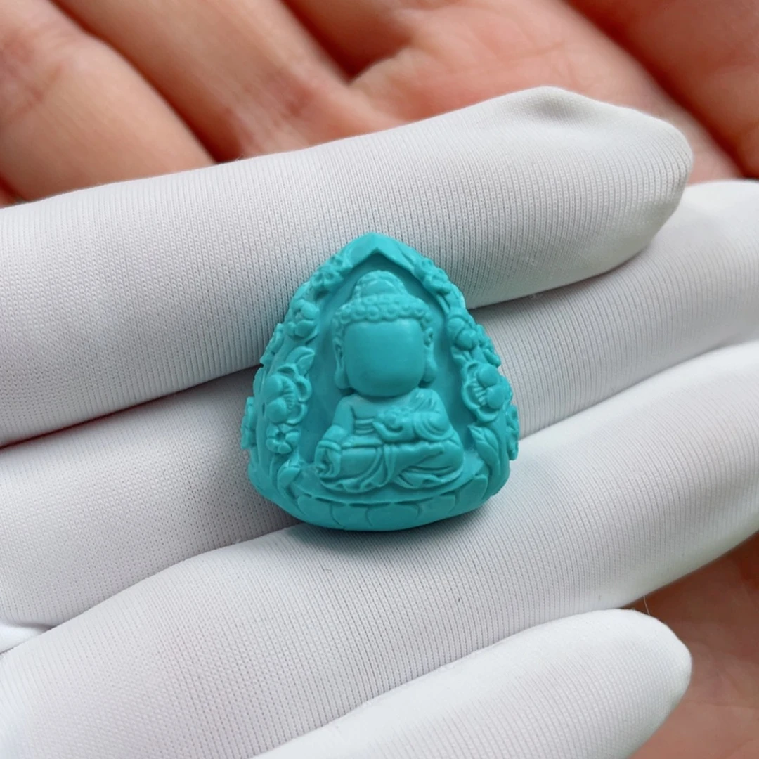 绿松石未镶嵌珠宝奇石