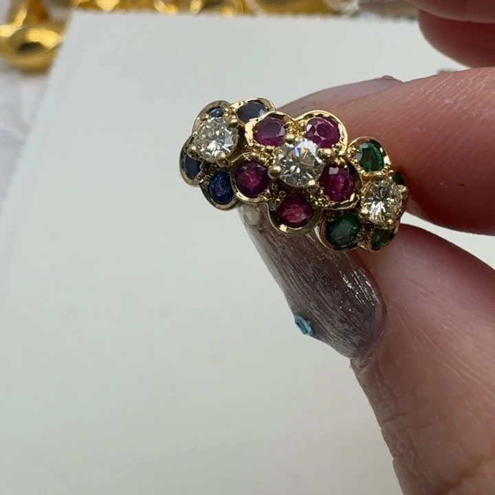 祖母绿戒指未镶嵌