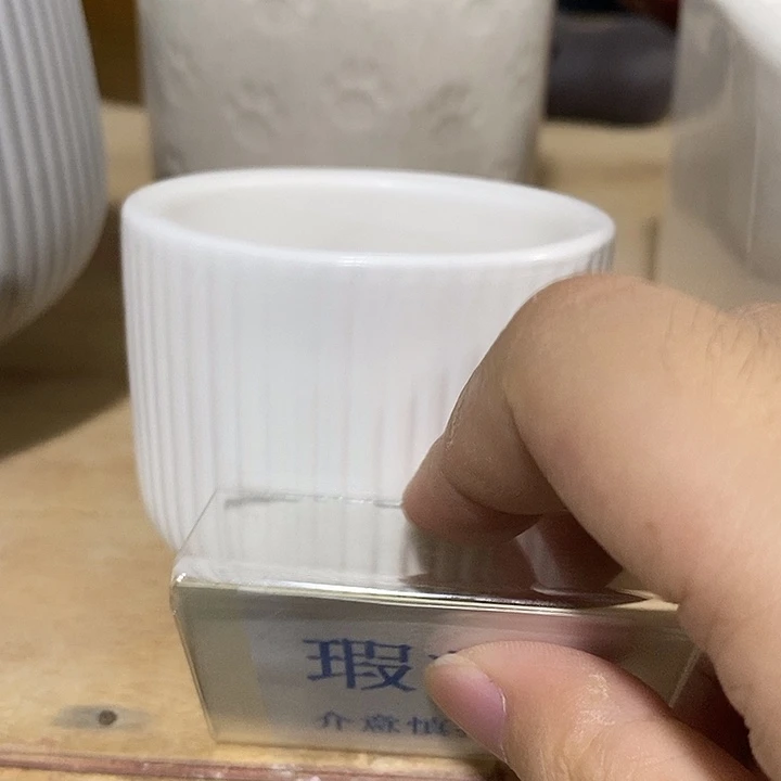 @****段泥花盆多肉植物盆瑕疵有孔