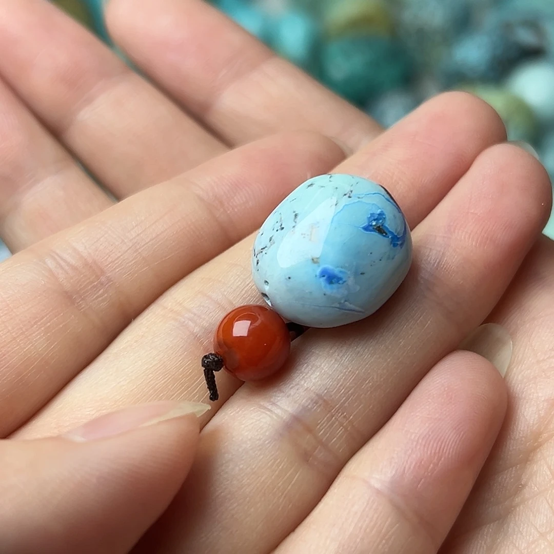 南红玛瑙未镶嵌颈饰