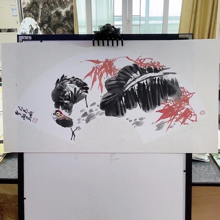 国画张圣敏先生纯手绘作品