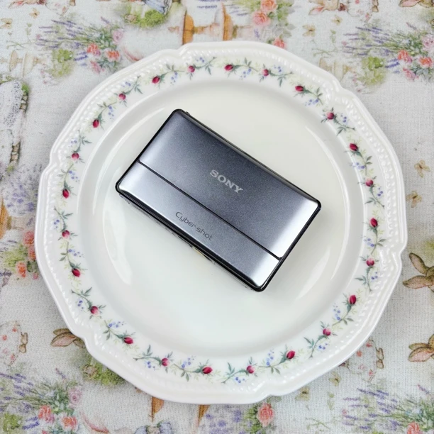 95新 Sony/索尼 tx100触摸屏1620w像素配件齐全奶油直出