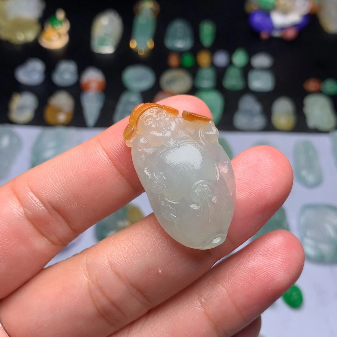 定制翡翠未镶嵌财爷