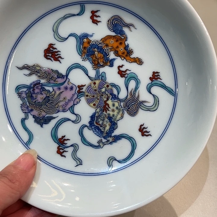 原矿老派斗彩描金