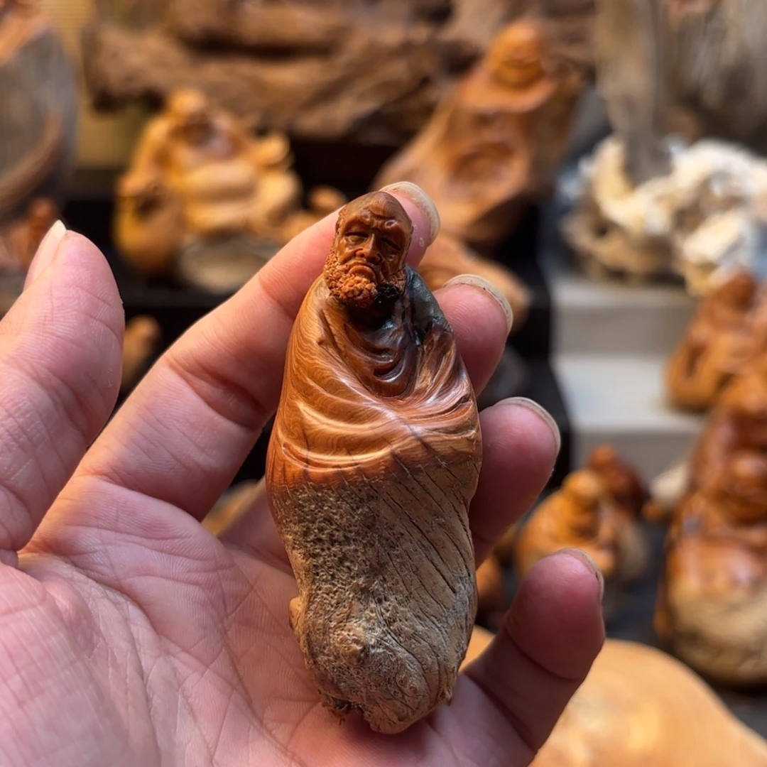 陪***大柏木太行崖柏手工雕刻