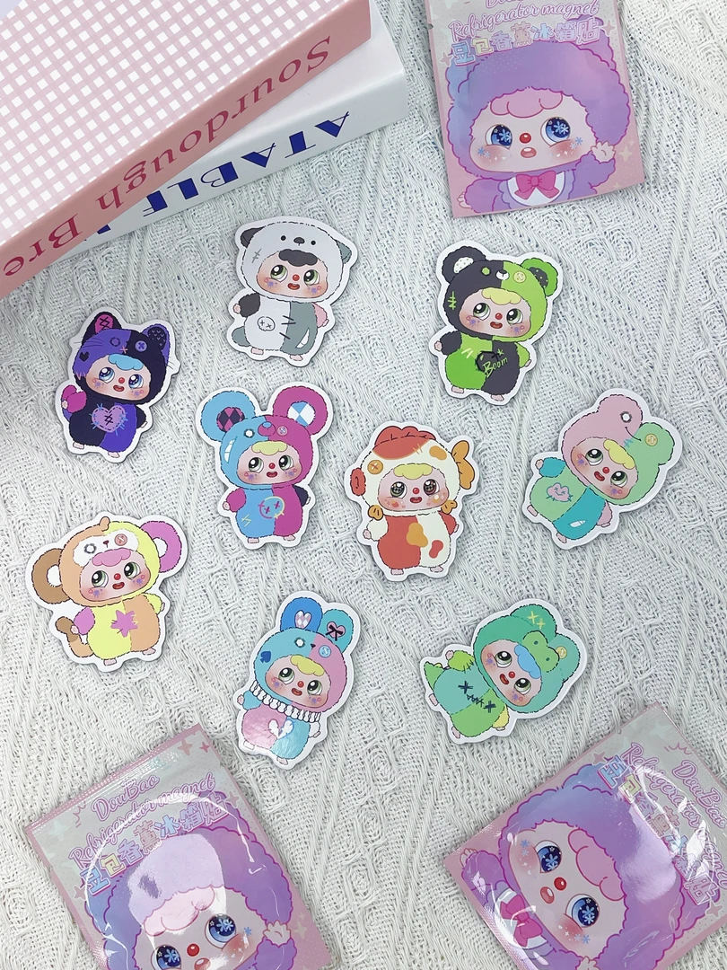 【天天爱拆盒】豆包香片/冰箱贴潮玩