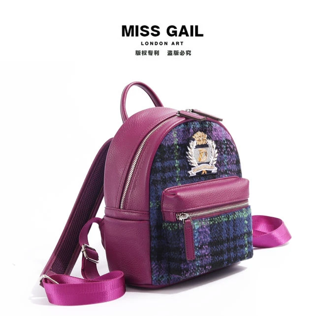 蓝谷女包 1378-3紫气东来