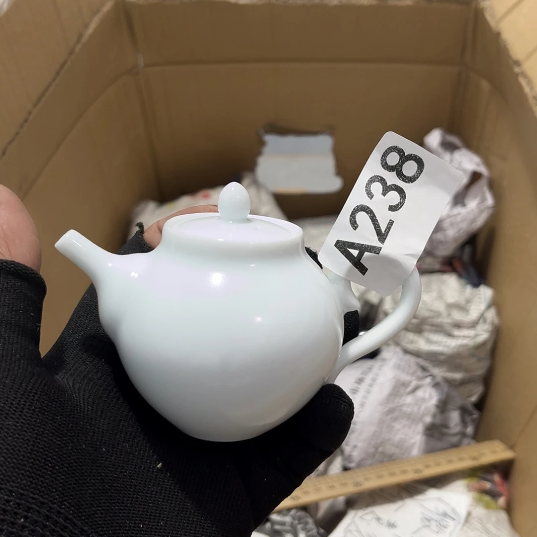瓷片茶摆件工艺品摆件666