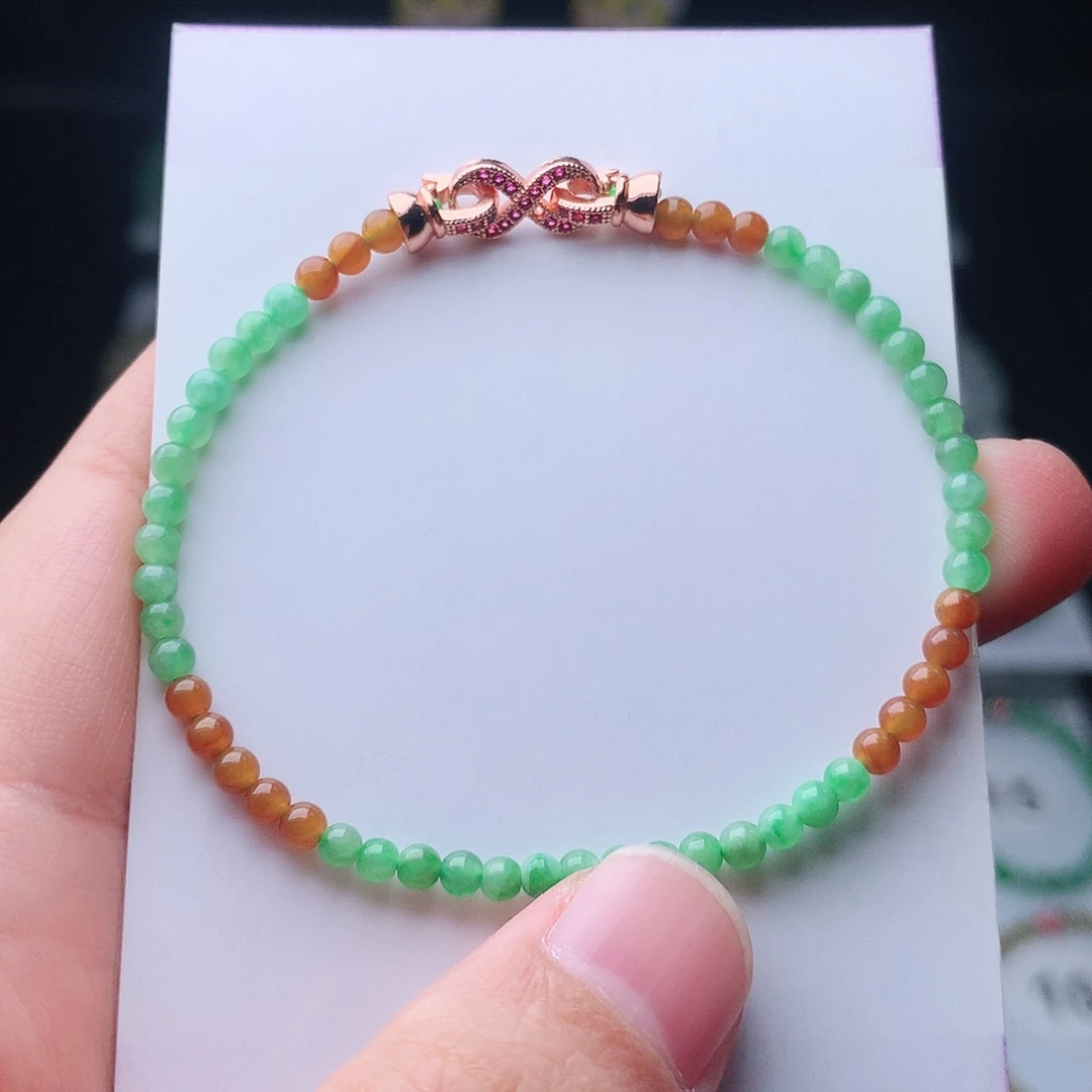 翡翠未镶嵌手链翡翠