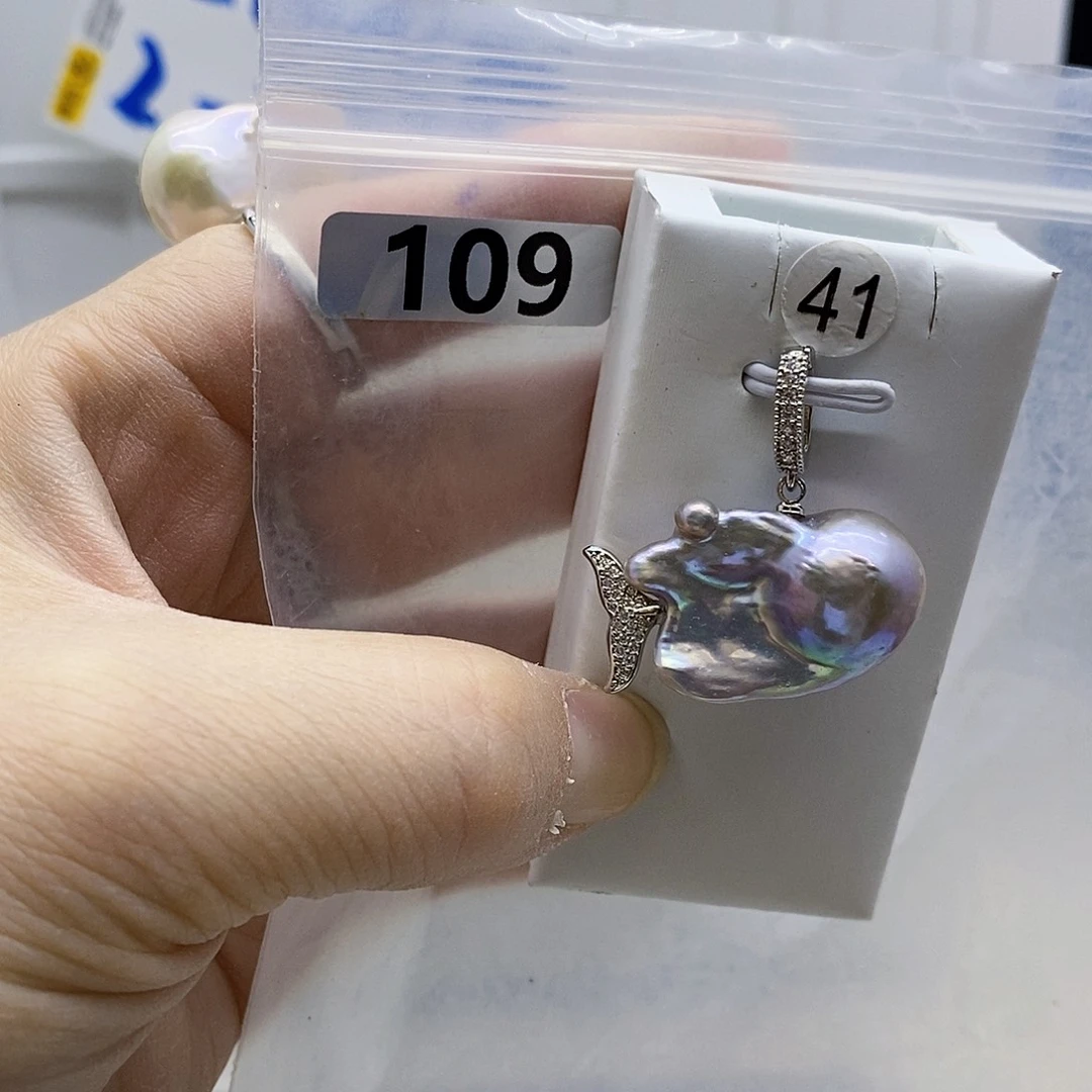 颈饰合金淡水珍珠