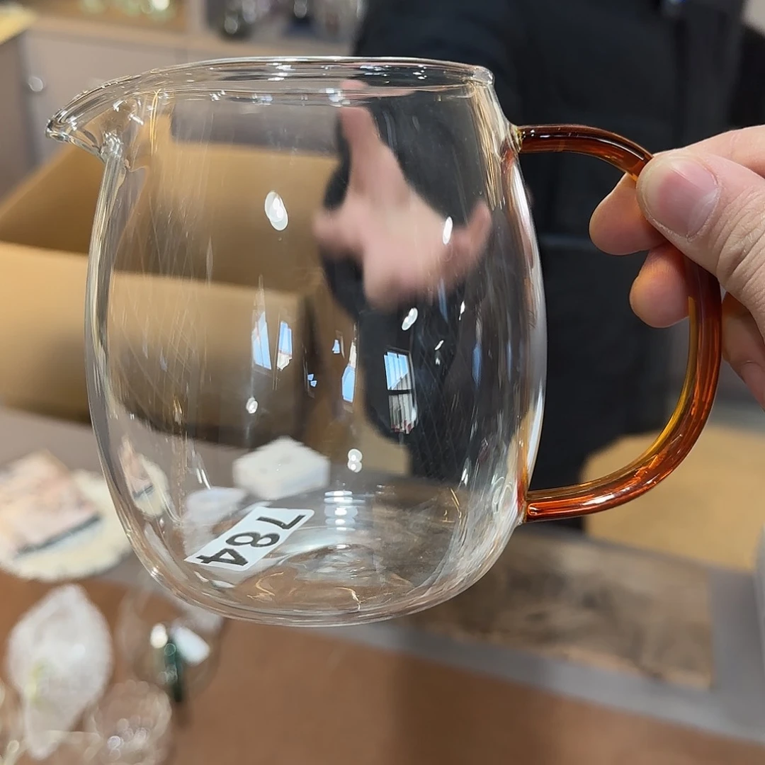 784号高硼硅公道杯850毫升微瑕