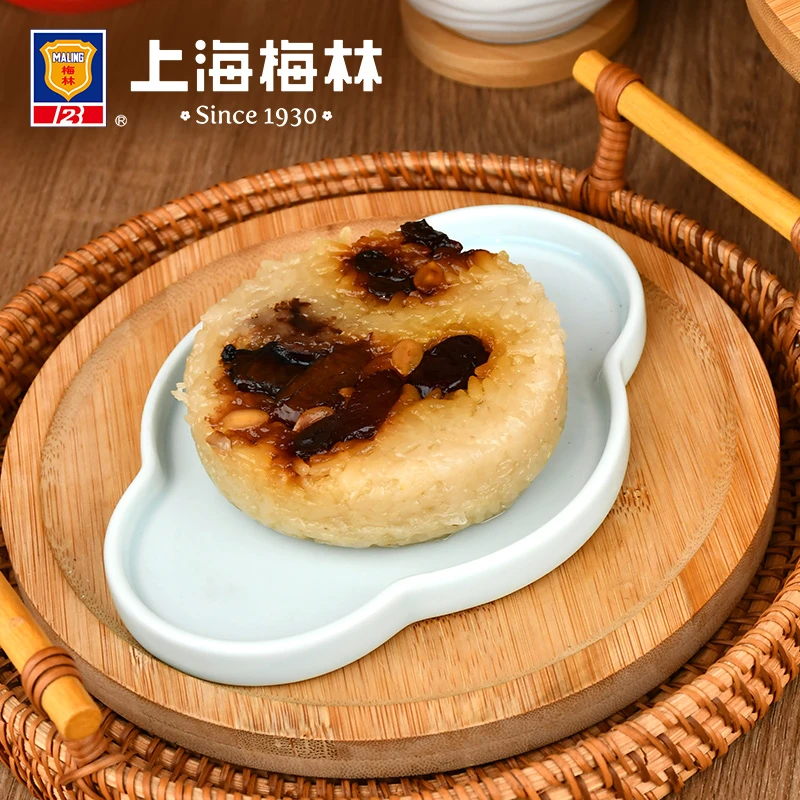 上海梅林正宗老字号八宝饭罐头230g糯米饭速食早餐小吃金饭碗