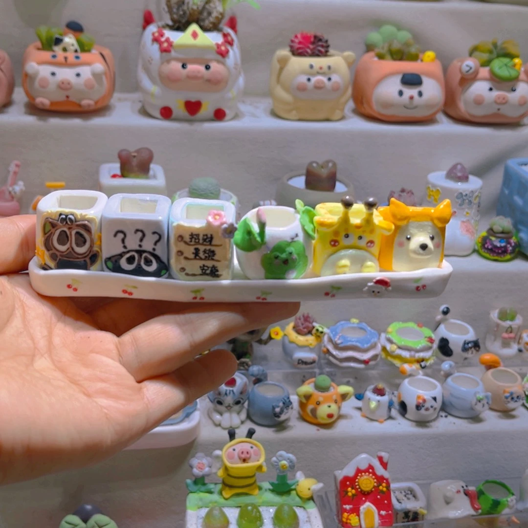 059纯手工制作重工盆盆25一个