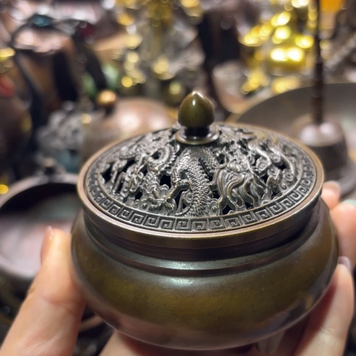 铜器摆件收收藏藏