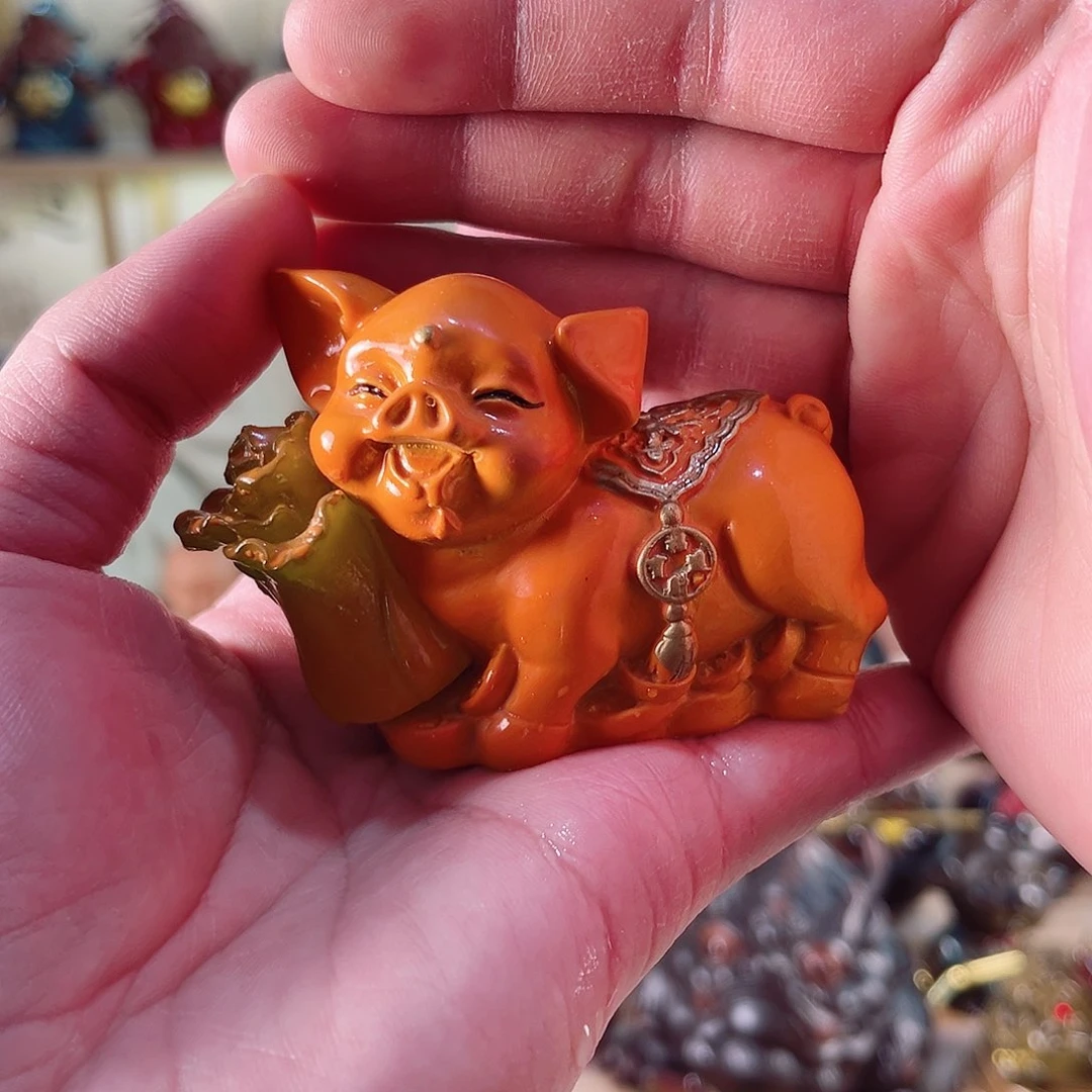 紫砂茶宠紫陶树脂茶宠摆件