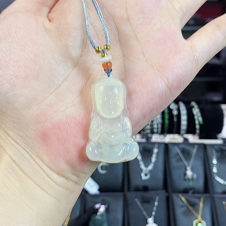 未镶嵌蛇纹石玉手链