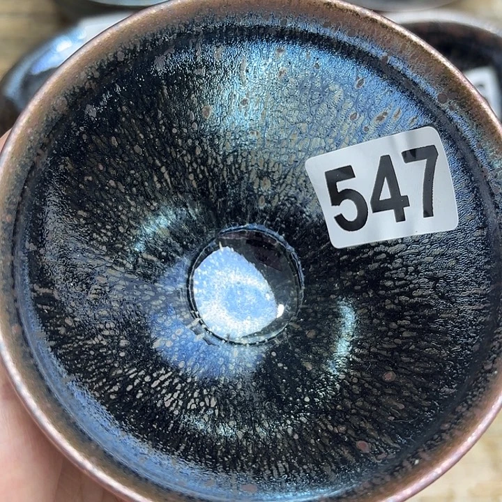 茶盏沐雨茶器柴烧主人杯