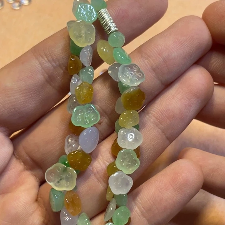 定制翡翠未镶嵌莲蓬