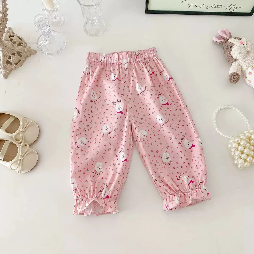 DX夏季女宝新款空调裤