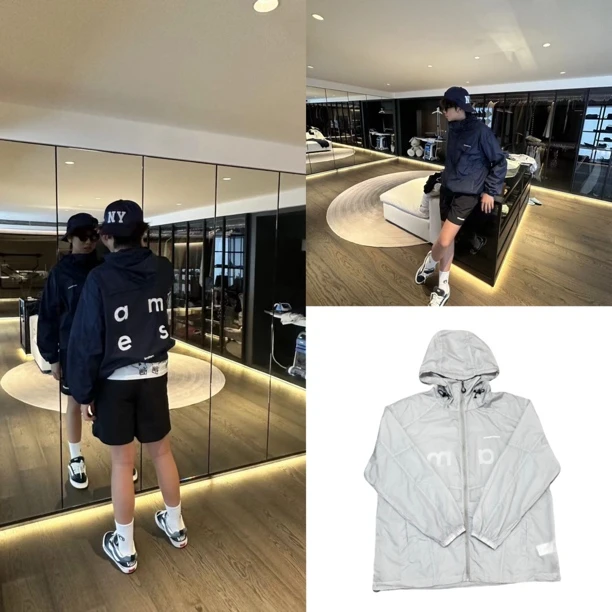 [NW]蓝灰两色薄款夏季防晒潮流时尚薄款夏季防晒外套（夏日炎炎)