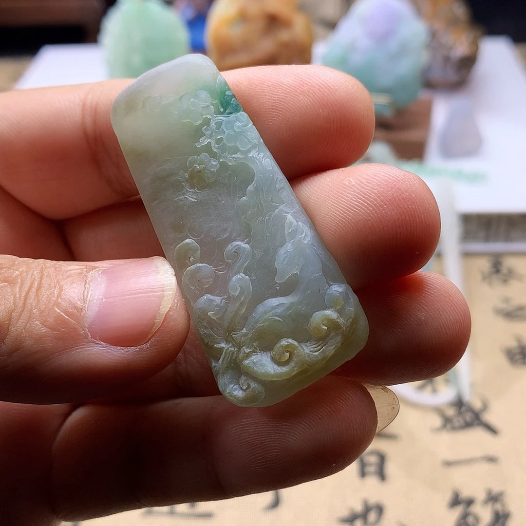 未镶嵌定制翡翠徐***风