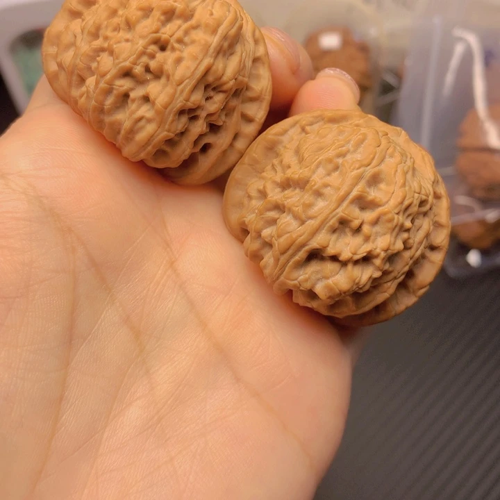 核桃把件球白40全品
