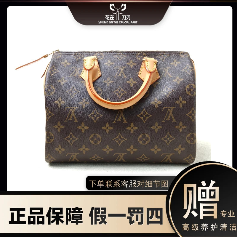 修复品LouisVuitton/路易威登 波士顿sp25手提款枕头包
