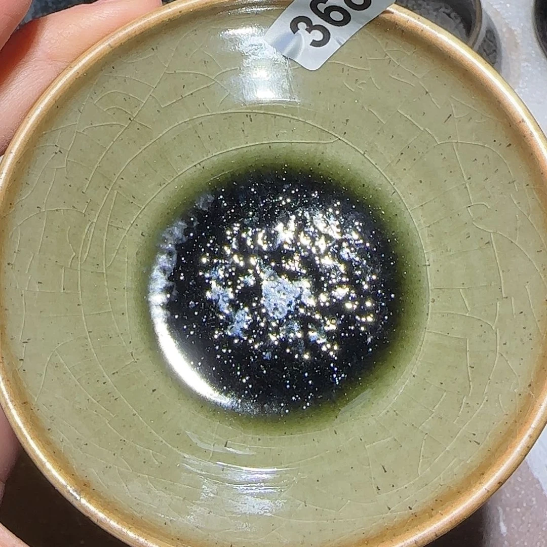 茶盏琢泥窑柴烧开窑