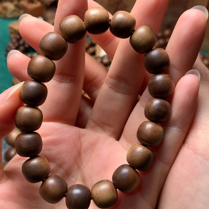 檀香木手串/手链老山檀香1.0*1.1瑕