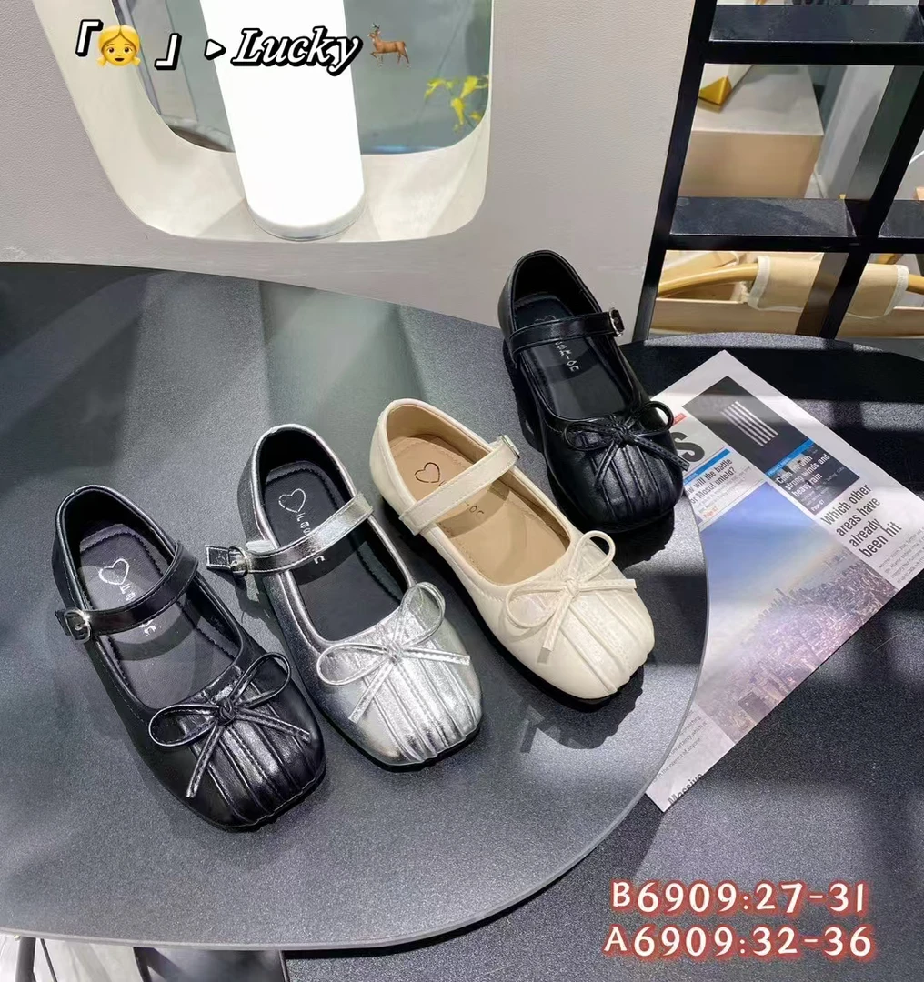 2025春季百搭软底女孩单鞋