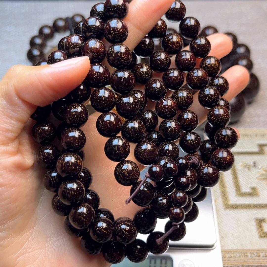 檀香紫檀（小叶紫檀）1.0 108 爆星