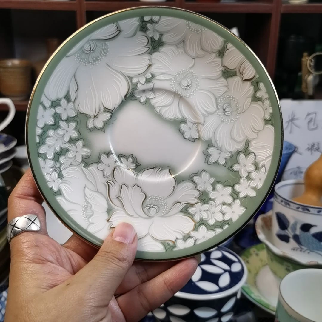 紫砂茶案孙*陶瓷杯子碟子碗静