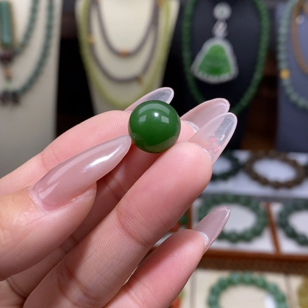 星***和田玉未镶嵌吊坠(不含链)卡12