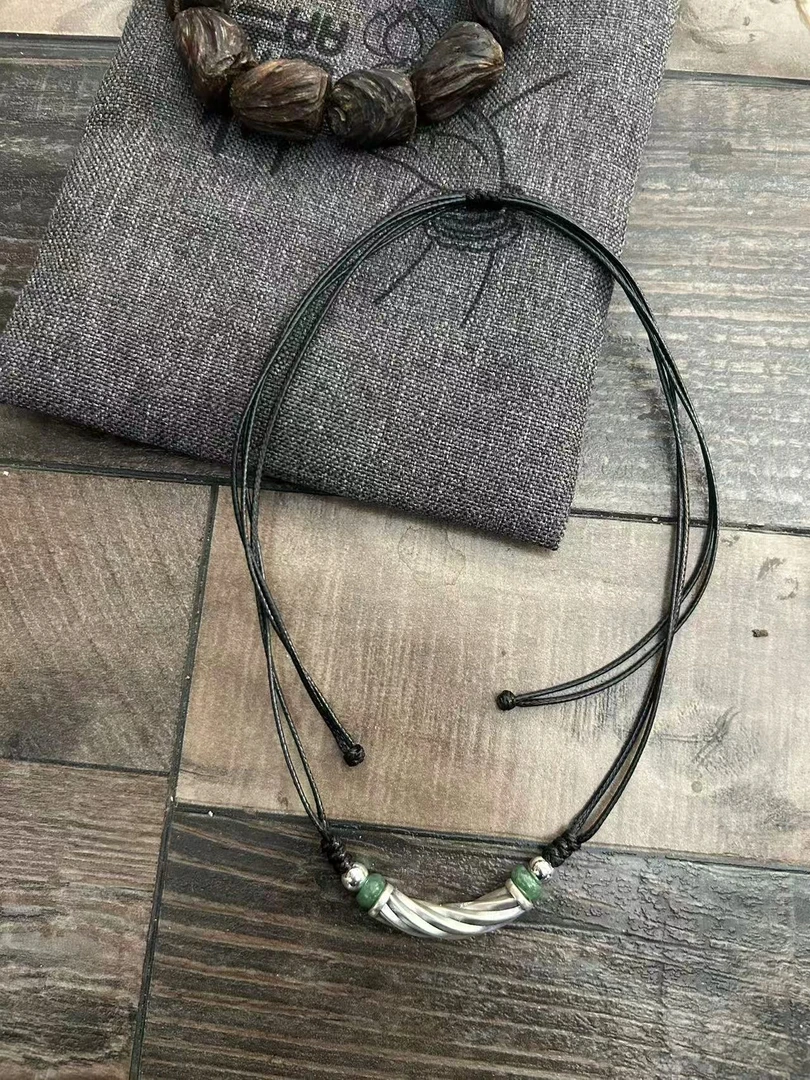 非金属木质手链 ZZ 丽子原创 手工百搭休闲女士颈链