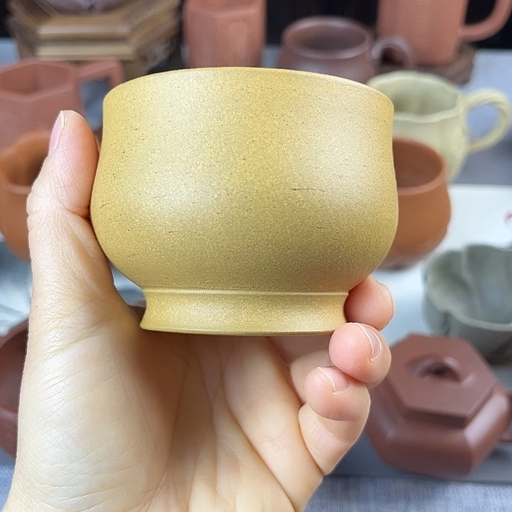 茶杯紫砂全手主人杯容量150