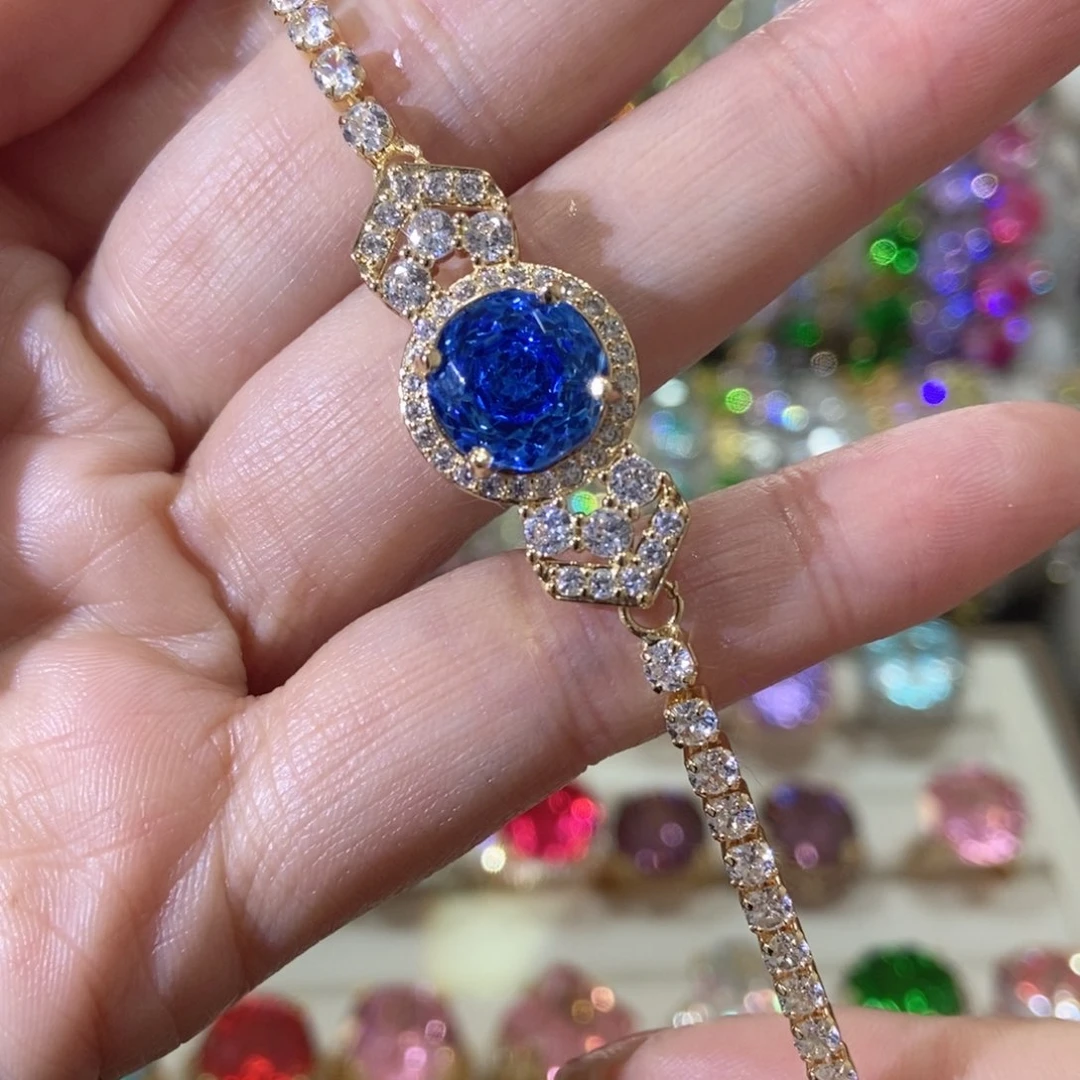 66锆石（处理）手链