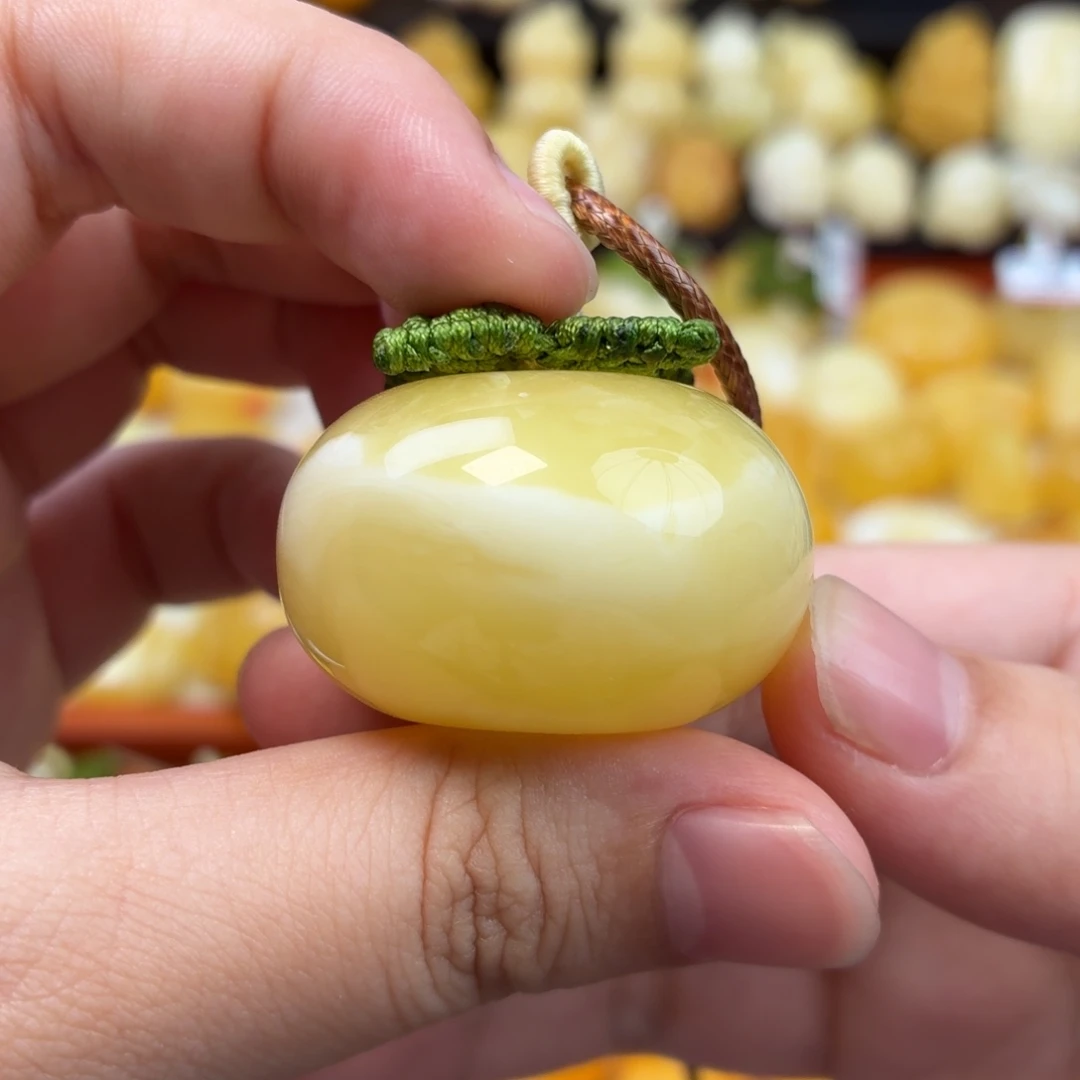 蜜蜡未镶嵌毛衣链