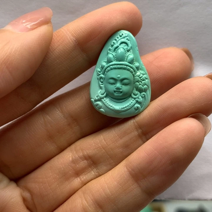 绿松石未镶嵌配饰