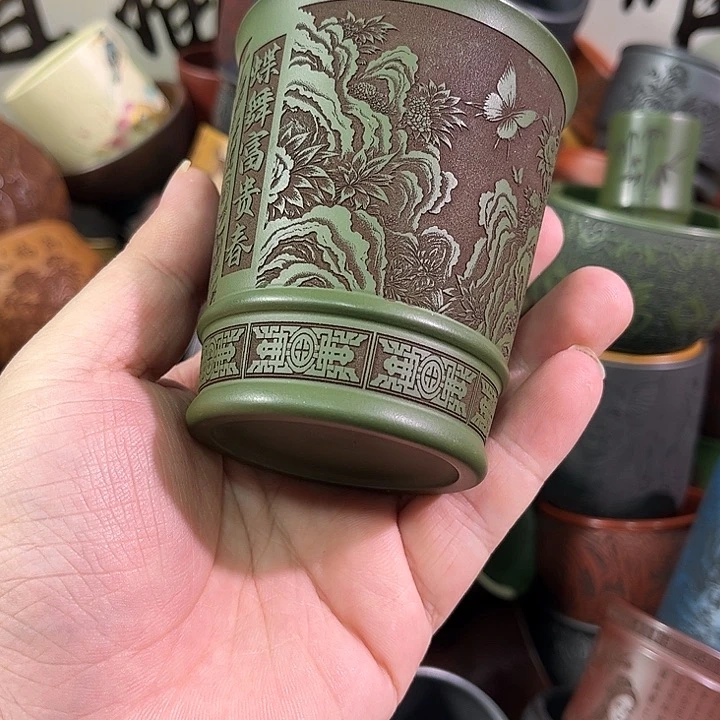 茶杯紫砂全手工紫砂主人杯