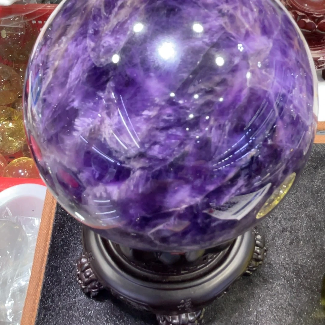 姜***理未镶嵌珠宝半成品水晶