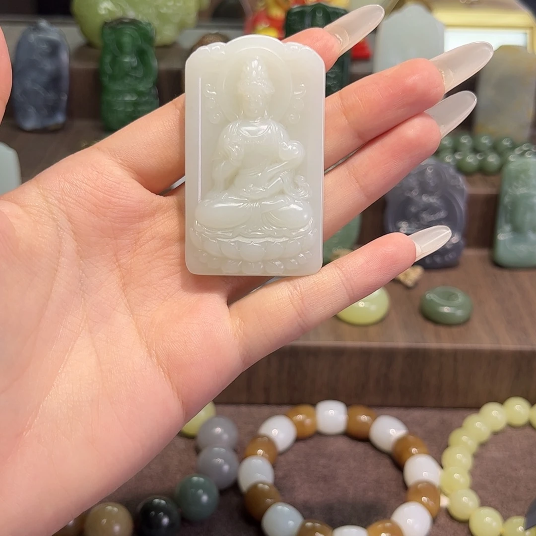 和田玉未镶嵌手串