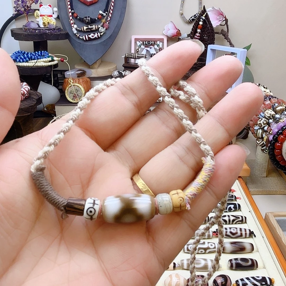 玛瑙/玉髓合金颈饰