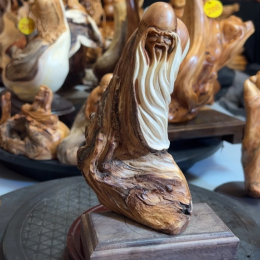 【闪购商品】柏木工艺品摆件工艺品