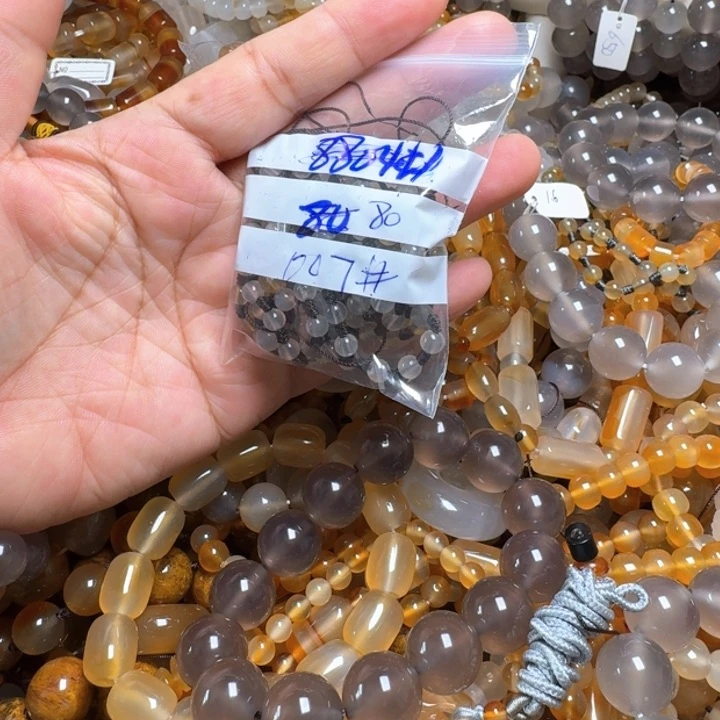 玛瑙/玉髓颈饰未镶嵌熙*007